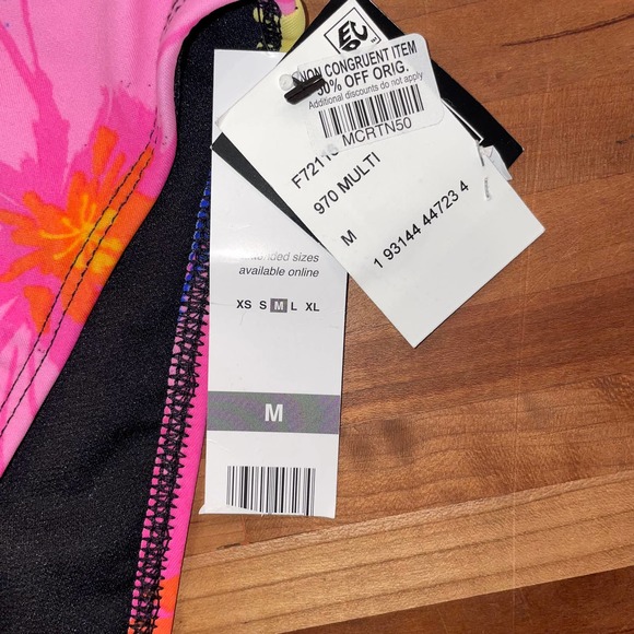 Sundazed Cora Floral-Print High-Waist Bikini Bottoms Medium - Picture 5 of 9